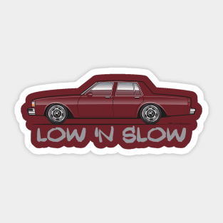 Low 'N Slow Multicolor Sticker